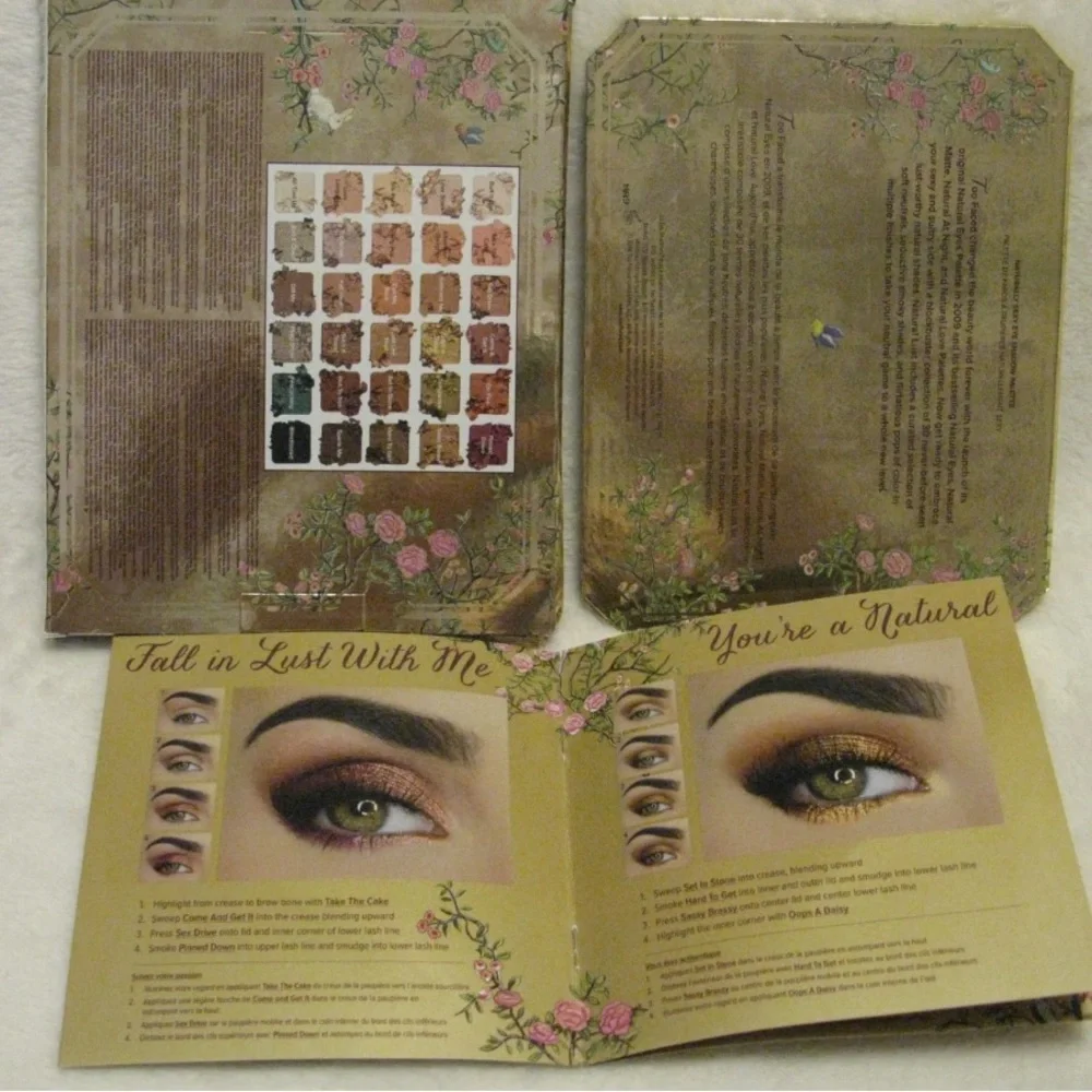 Too Faced 'Natural Lust' Eyeshadow Palette NIB Very Rare Authentic HTF